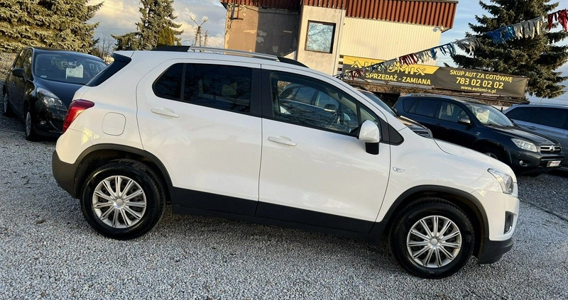 Chevrolet Trax cena 43800 przebieg: 137000, rok produkcji 2013 z Świdnica małe 301